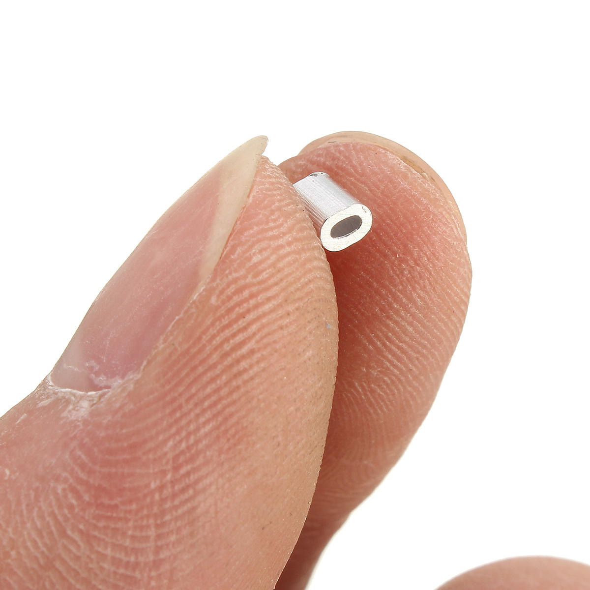 0.5-6mm Mini Aluminum Fishing Leader Sport Oval Sleeve Crimp