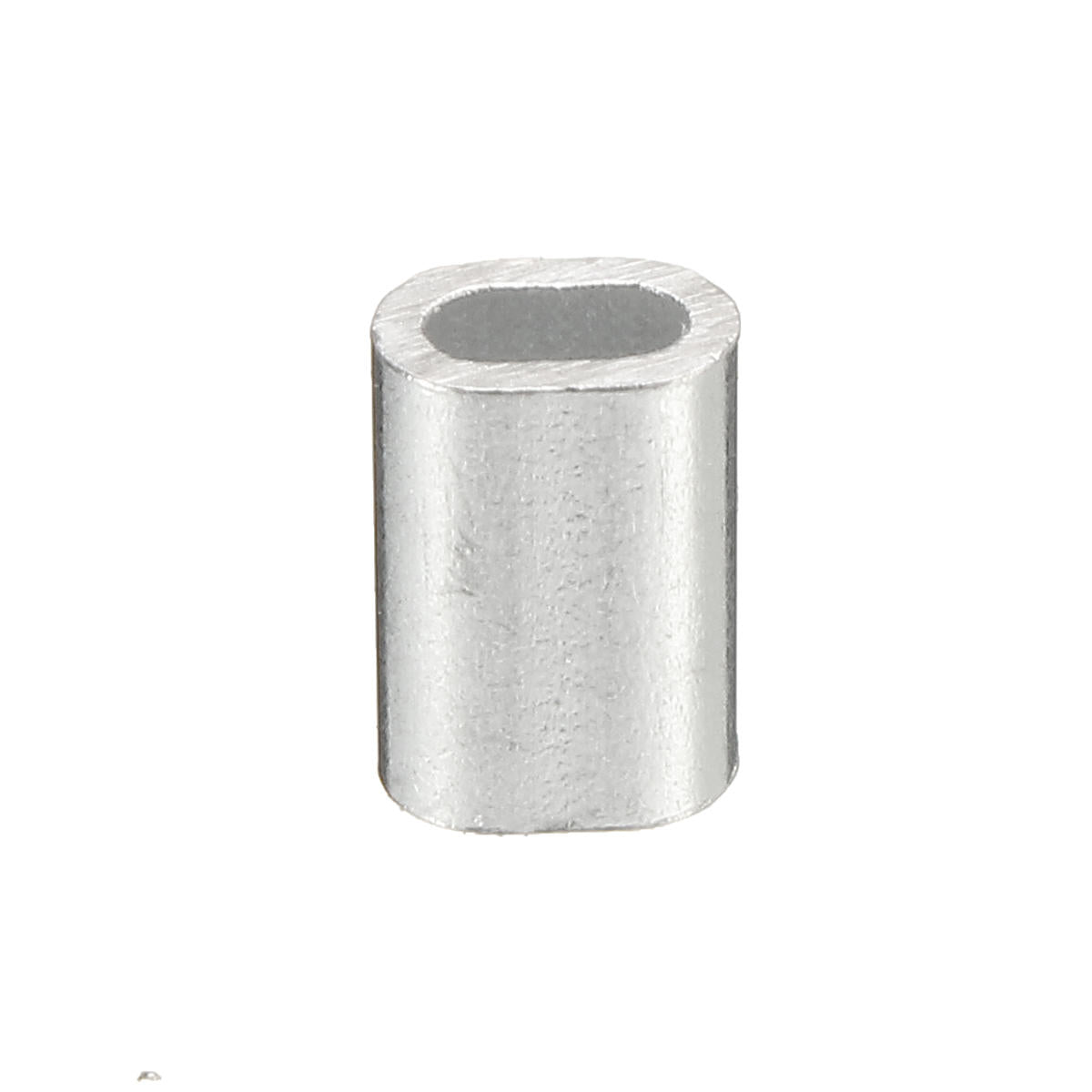 0.5-6mm Mini Aluminum Fishing Leader Sport Oval Sleeve Crimp