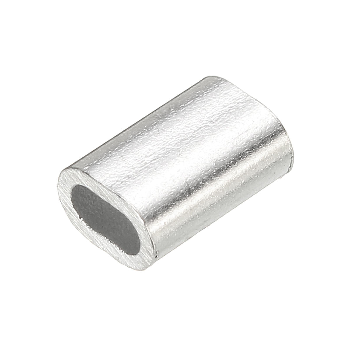 0.5-6mm Mini Aluminum Fishing Leader Sport Oval Sleeve Crimp