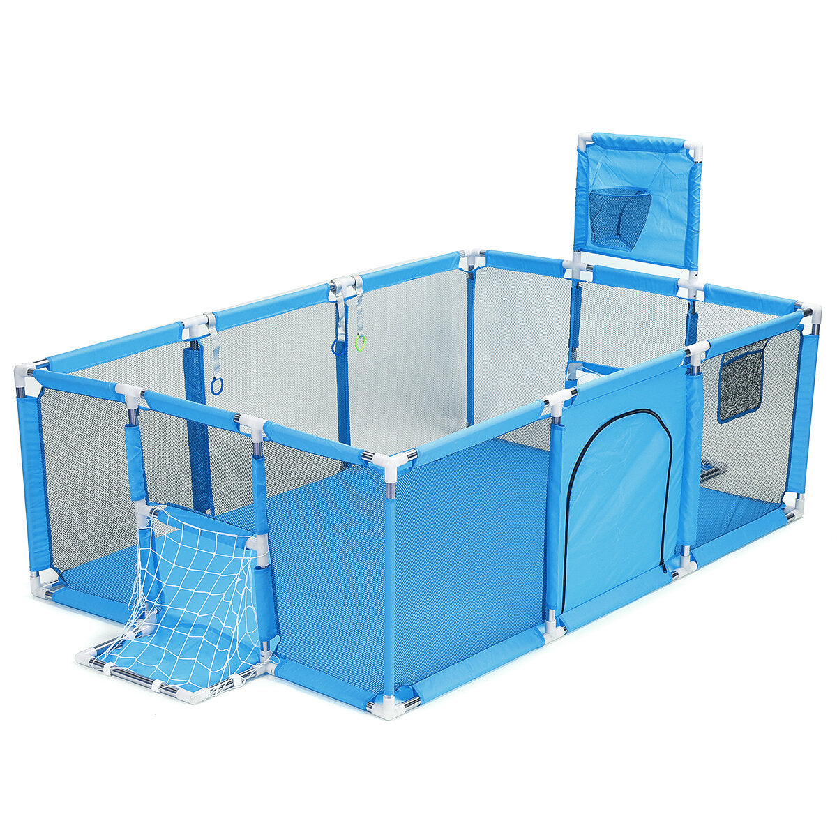 1.5m/1.8m/2.0m Adjustable Folding Kids Safety Bed