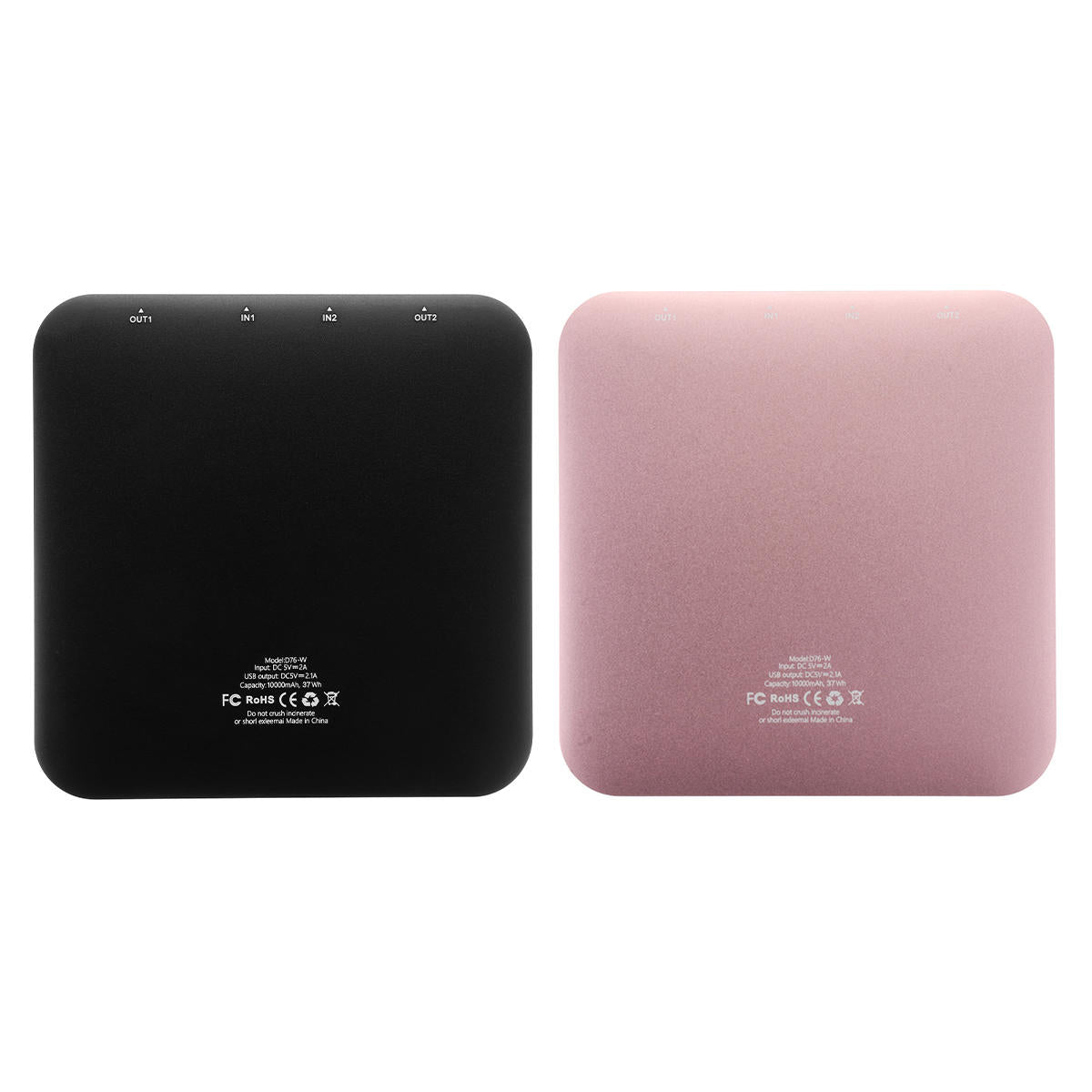 10000mah Dual Usb Mini Power Bank 2.1a Quick External