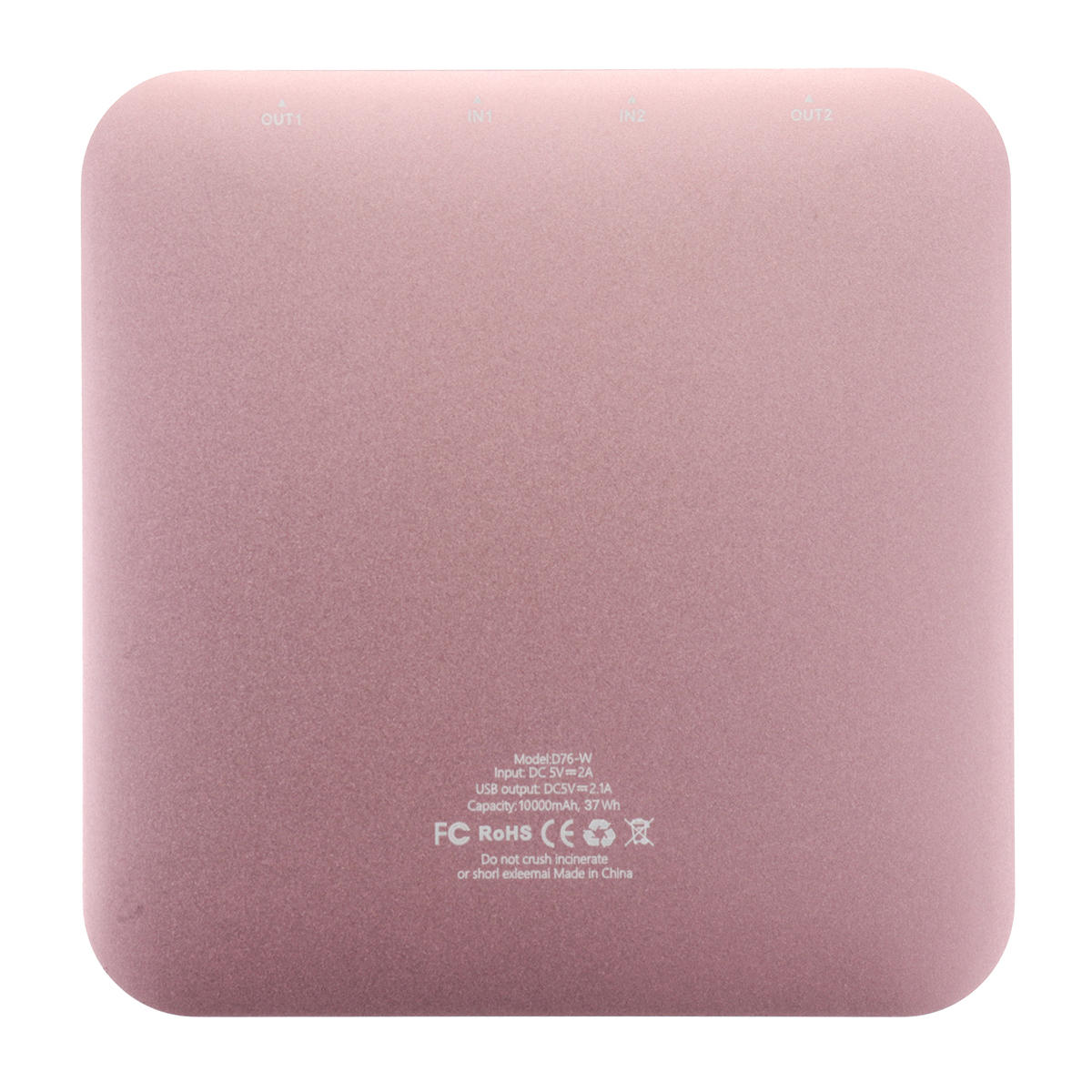 10000mah Dual Usb Mini Power Bank 2.1a Quick External