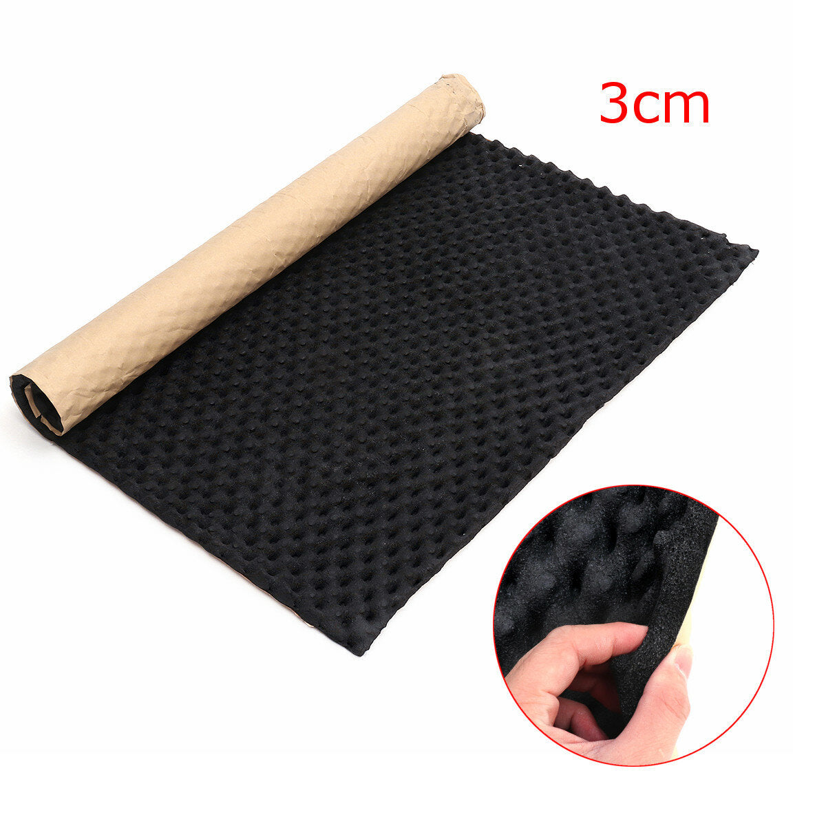 100x100cm Car Soundproof Closed Cell Foam Self Adhesive