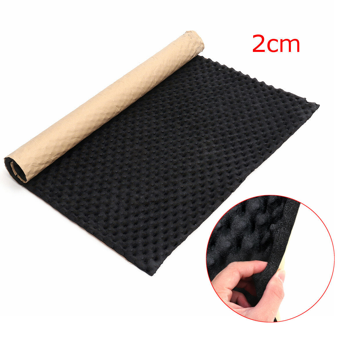 100x100cm Car Soundproof Closed Cell Foam Self Adhesive
