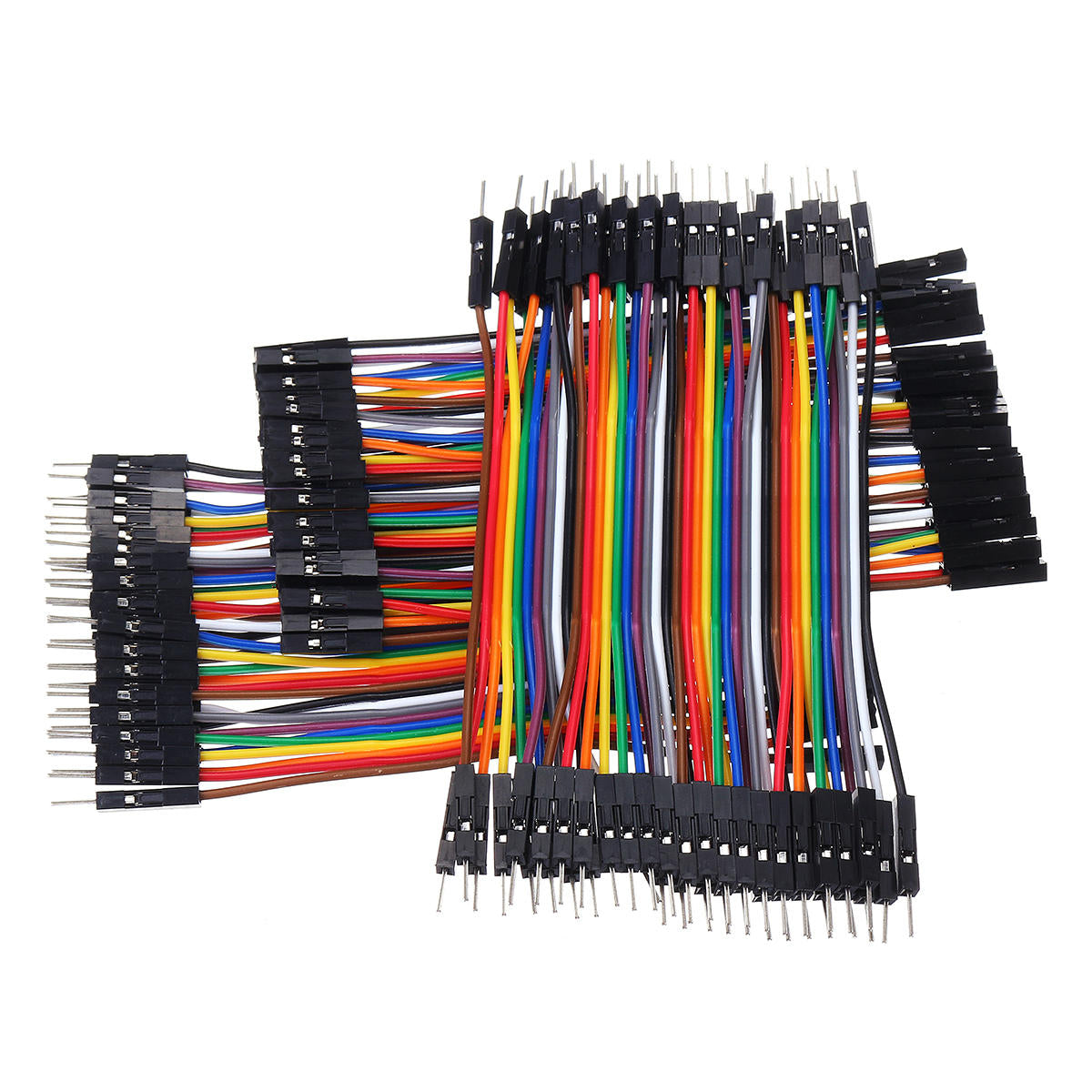 10cm / 20cm / 30cm Ff Fm Mm Dupont Wire Jumper Cables Male &