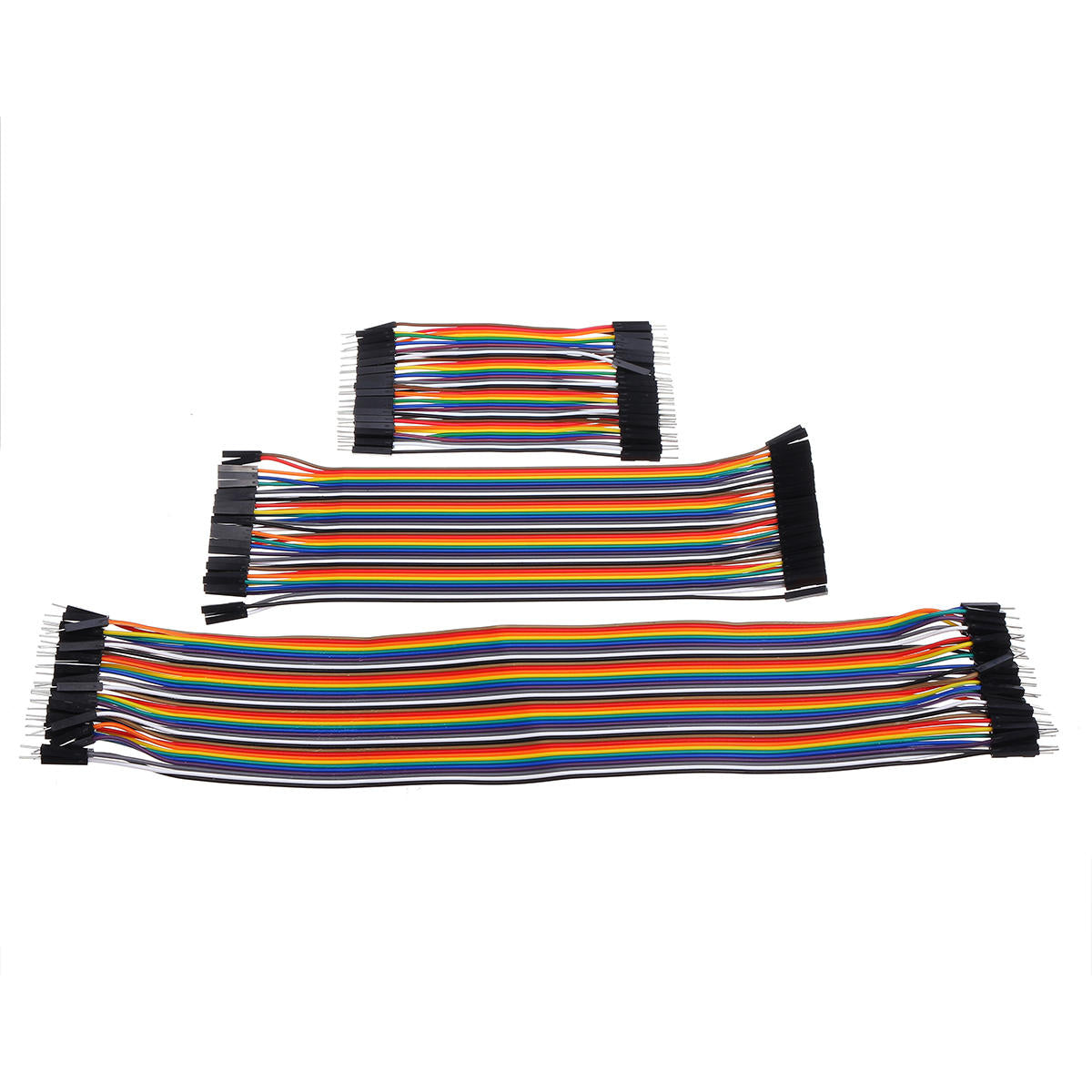10cm / 20cm / 30cm Ff Fm Mm Dupont Wire Jumper Cables Male &
