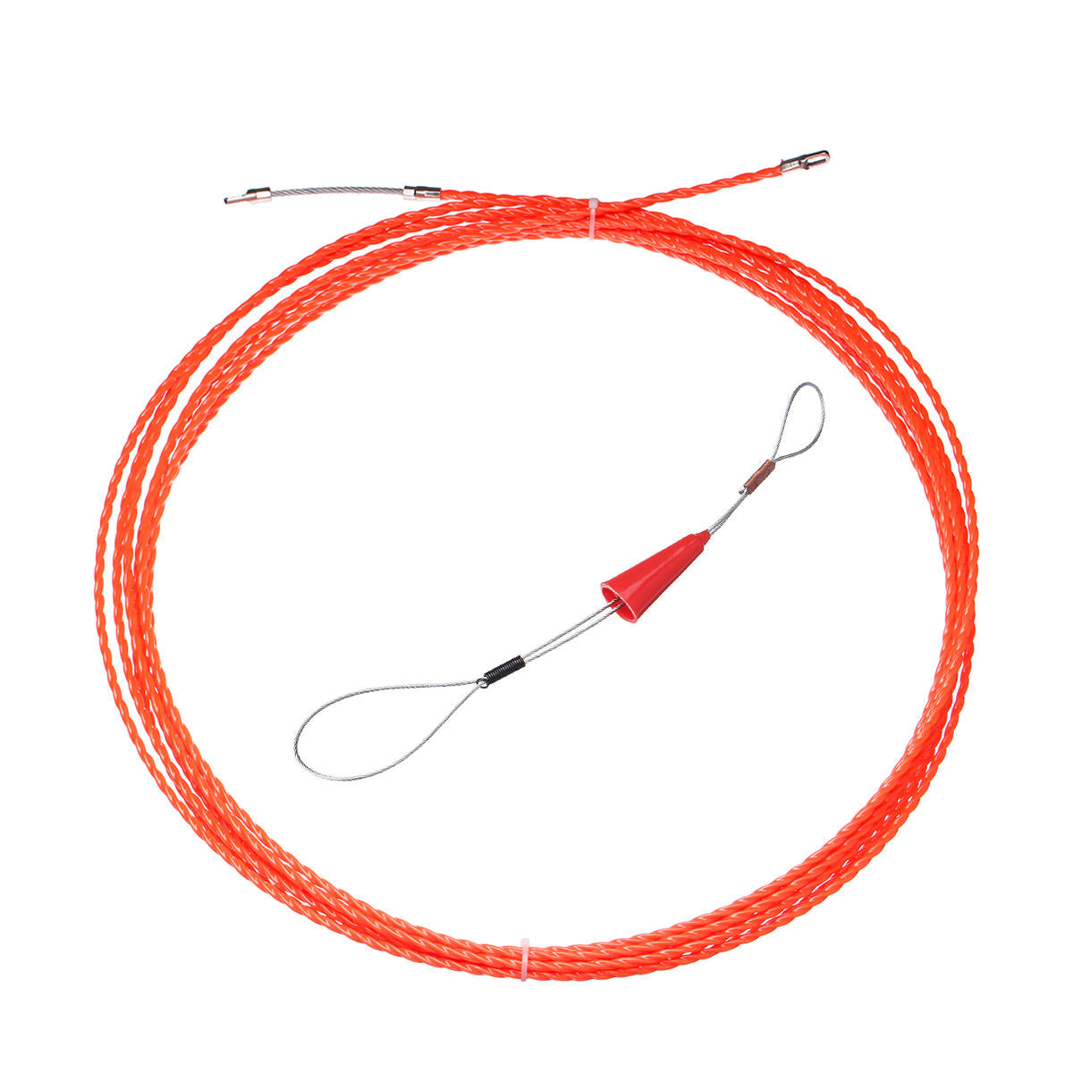 10m/20m/30m Dia 5mm Cable Puller Fish Tape Reel Conduit