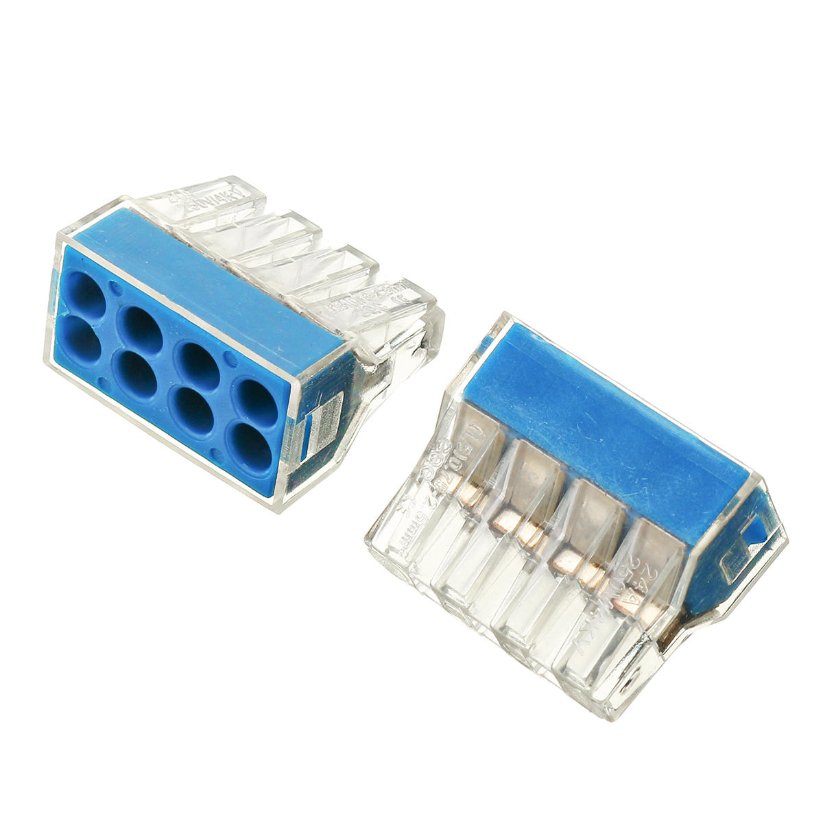 10pcs 8 Holes Universal Compact Terminal Block Electric