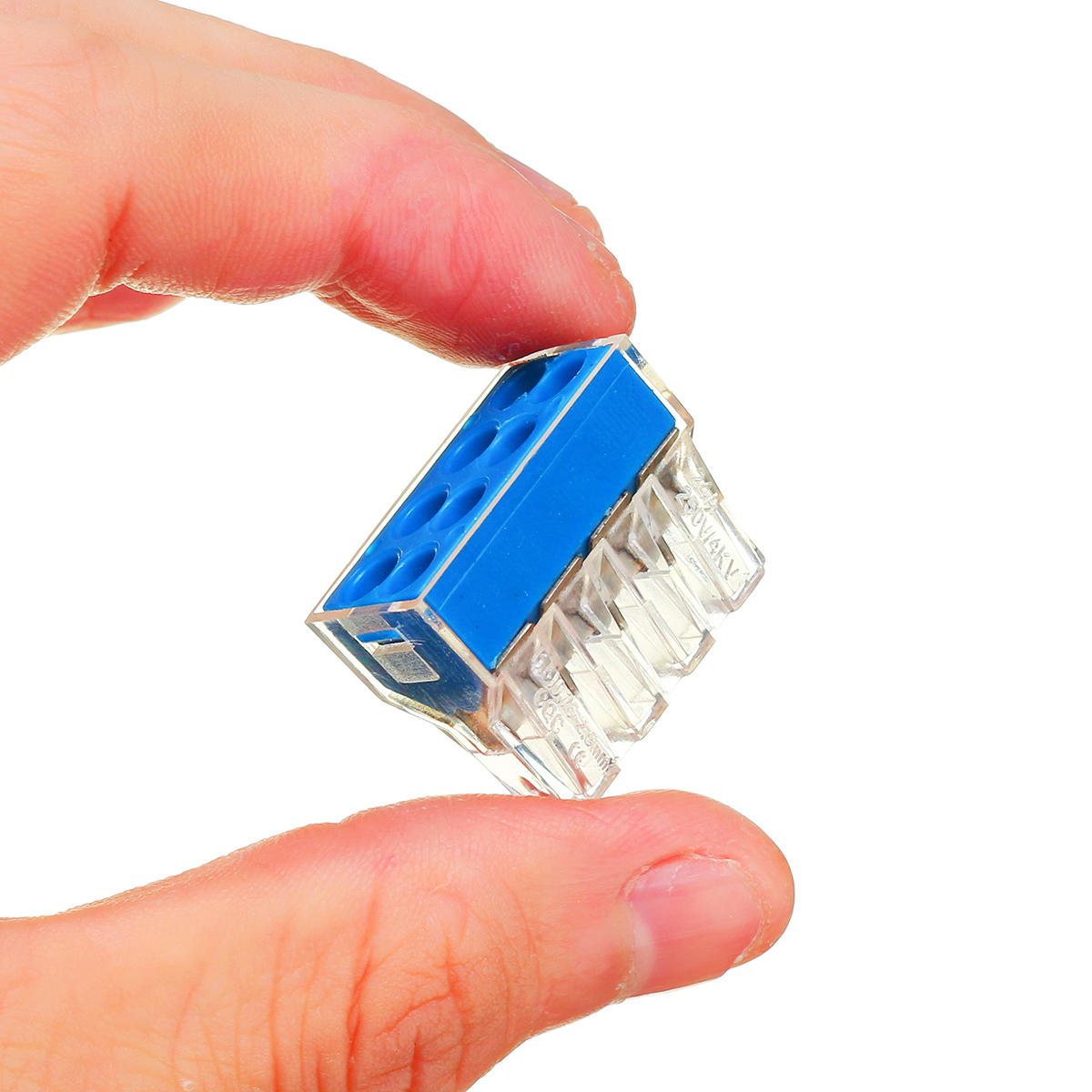 10pcs 8 Holes Universal Compact Terminal Block Electric