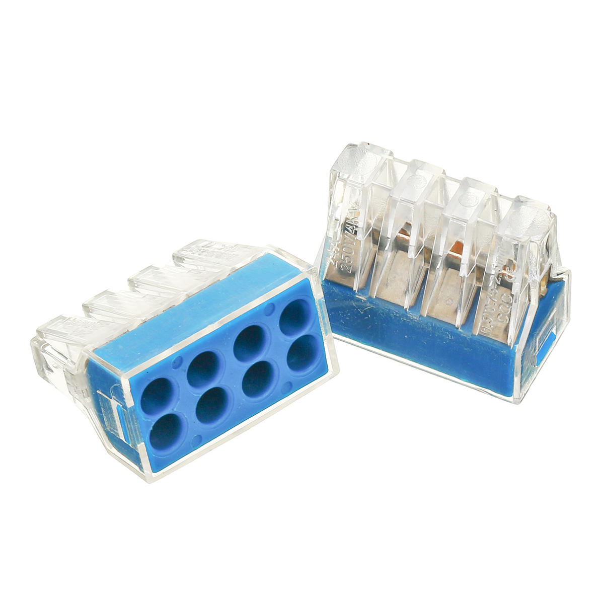 10pcs 8 Holes Universal Compact Terminal Block Electric