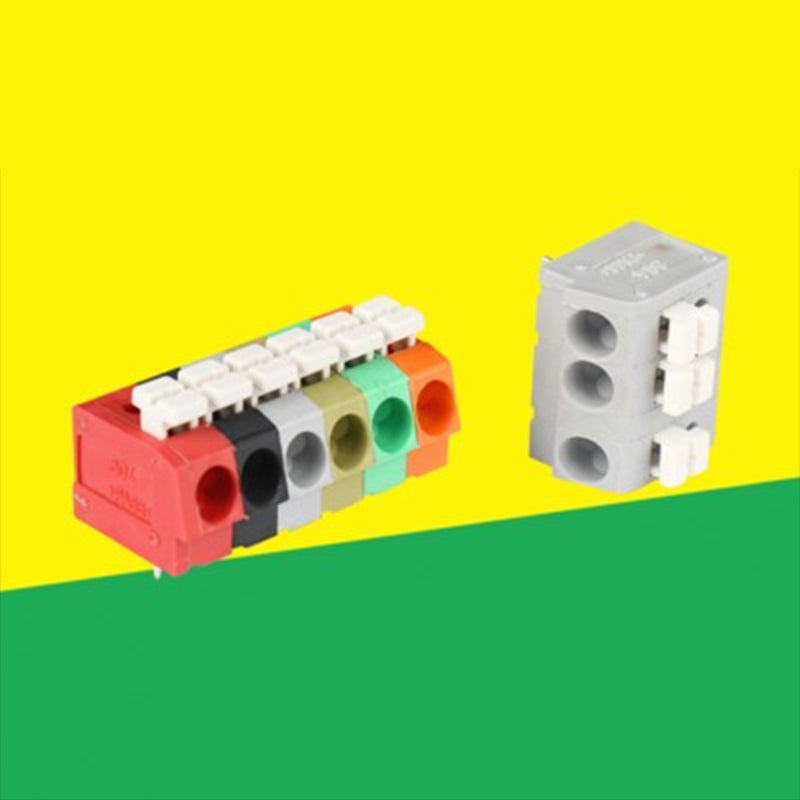 10pcs Best 5 Pin Plug-in Brass Wire Connector Terminals Led
