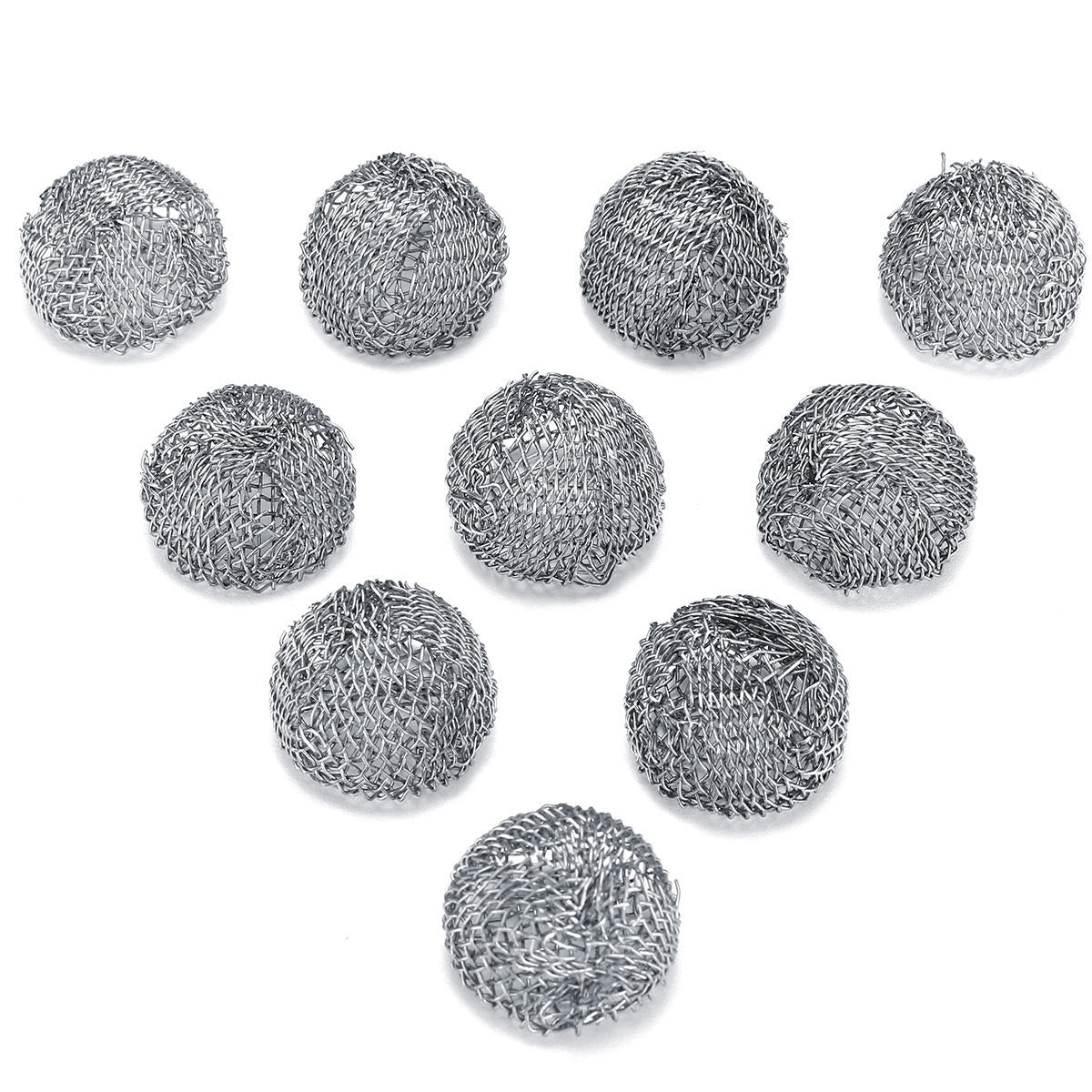 10pcs Pipe Screen Filter Ball Combustion-supporting