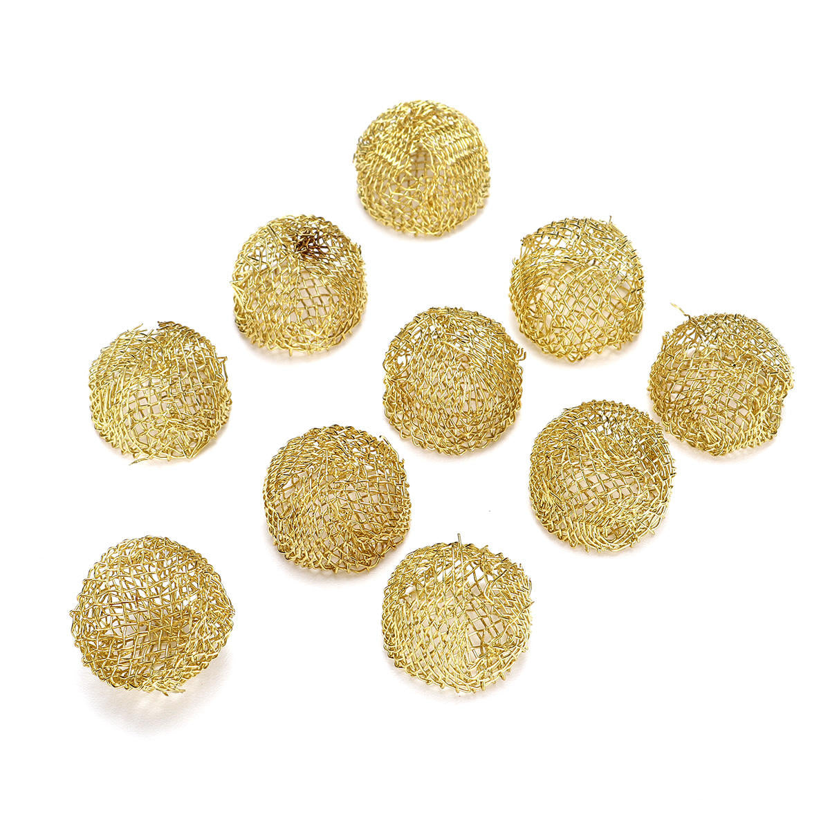 10pcs Pipe Screen Filter Ball Combustion-supporting