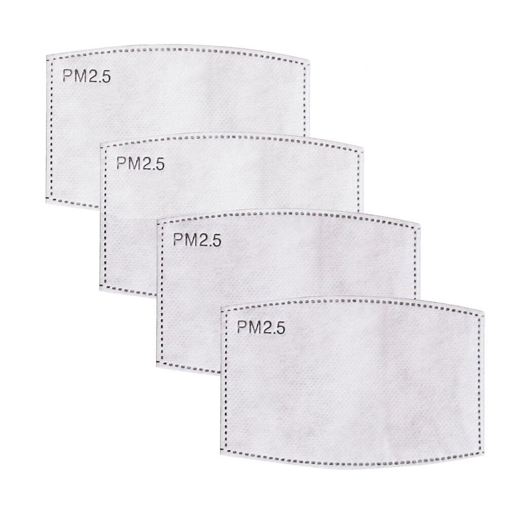 10pcs Pm2.5 Filter Mask Pad Anti Haze Mouth Dust Health Care