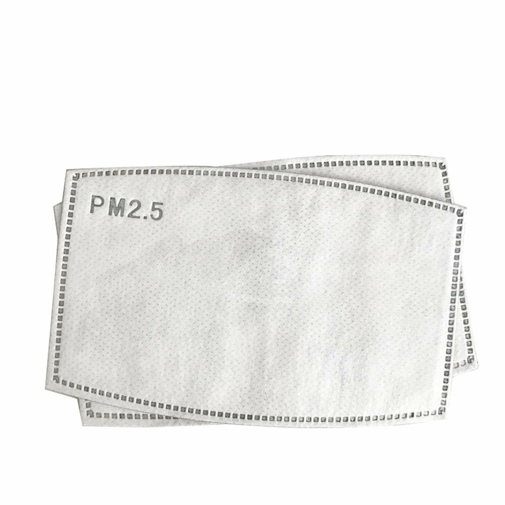 10pcs Pm2.5 Filter Mask Pad Anti Haze Mouth Dust Health Care