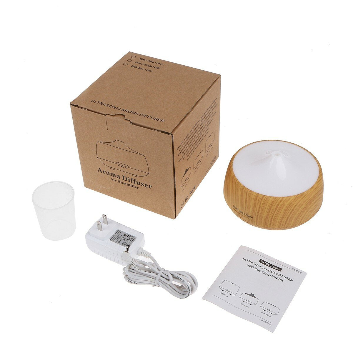110-240v 7 Color Led Ultrasonic Air Humidifier Aroma