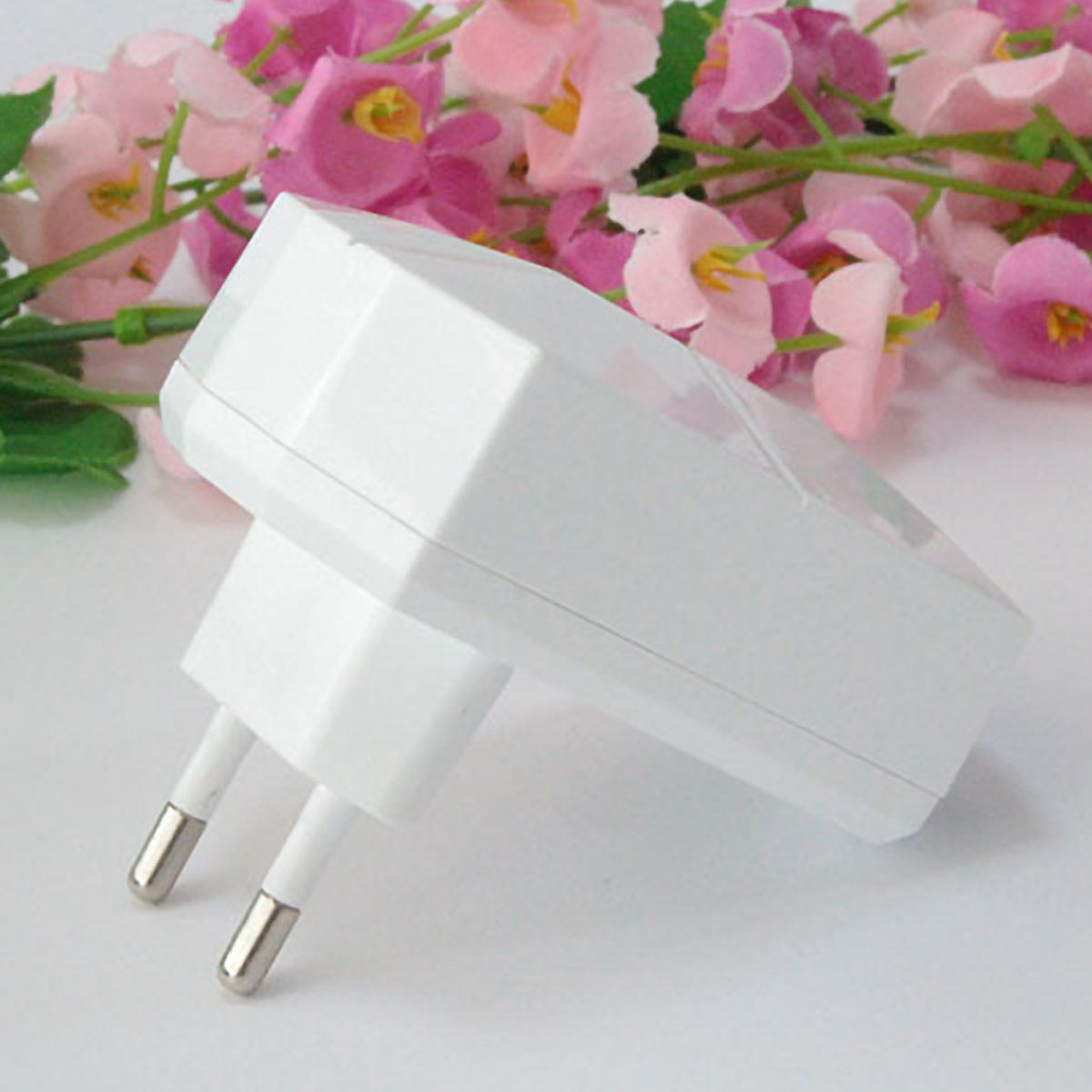 110v-240v 2 Ports 2.1a 5v Wall Charger Adapter Usb Hub Quick
