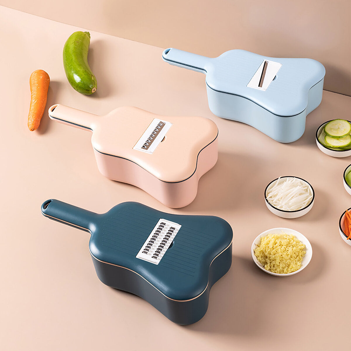 11pcs Grater Slicer Chopper Vegetable Food Cutter Shredder