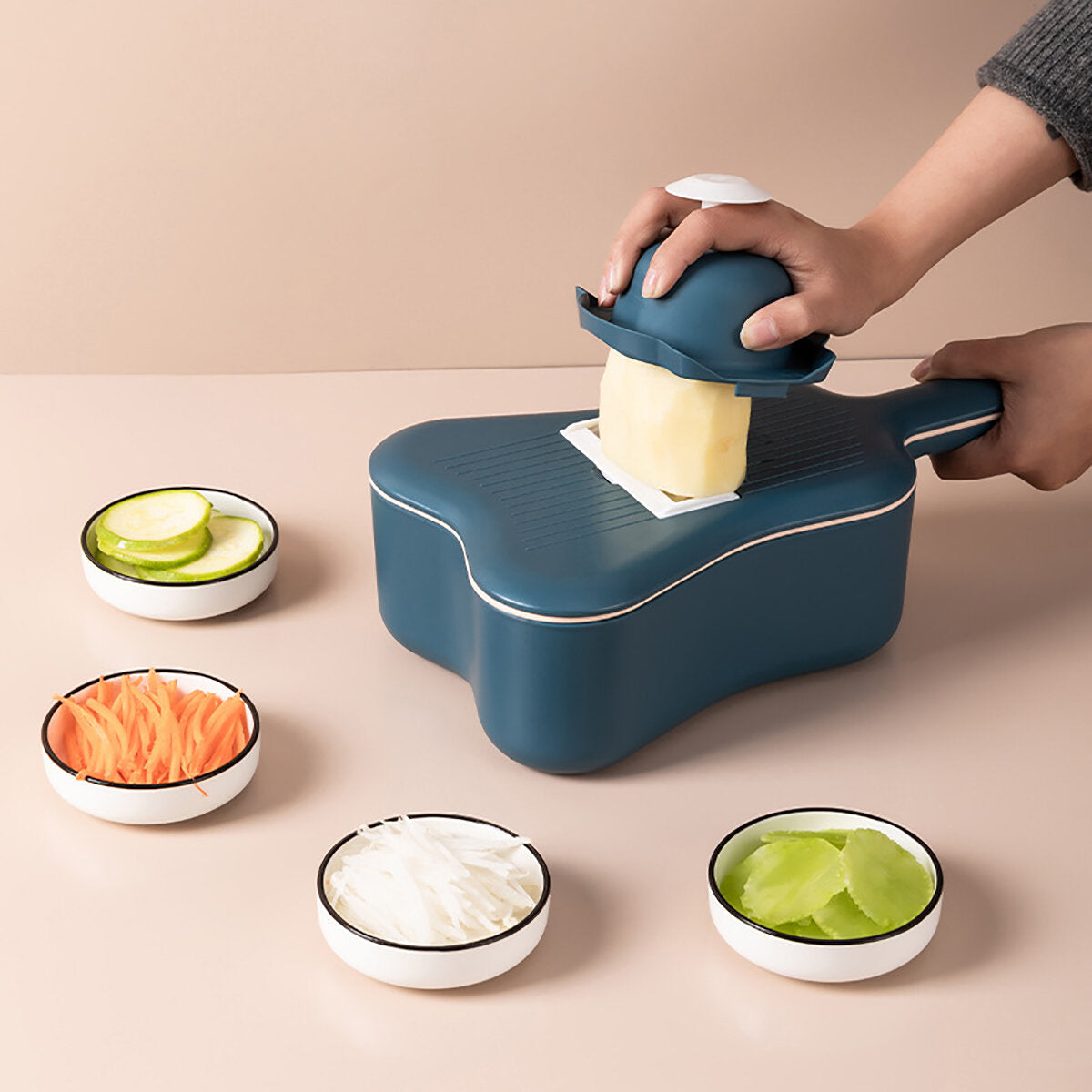 11pcs Grater Slicer Chopper Vegetable Food Cutter Shredder