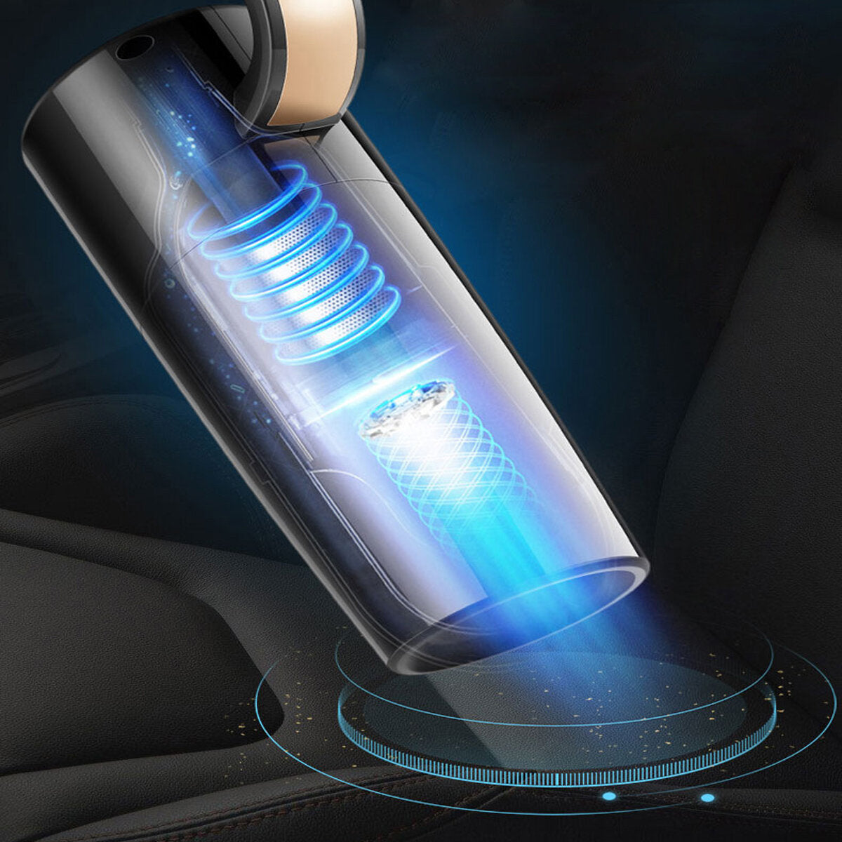 120w Portable Handheld Car Vacuum Cleaner 4500pa Powerful