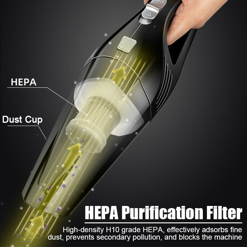 120w Wireless/wired Handheld Portable Handy Car Home Vacuum