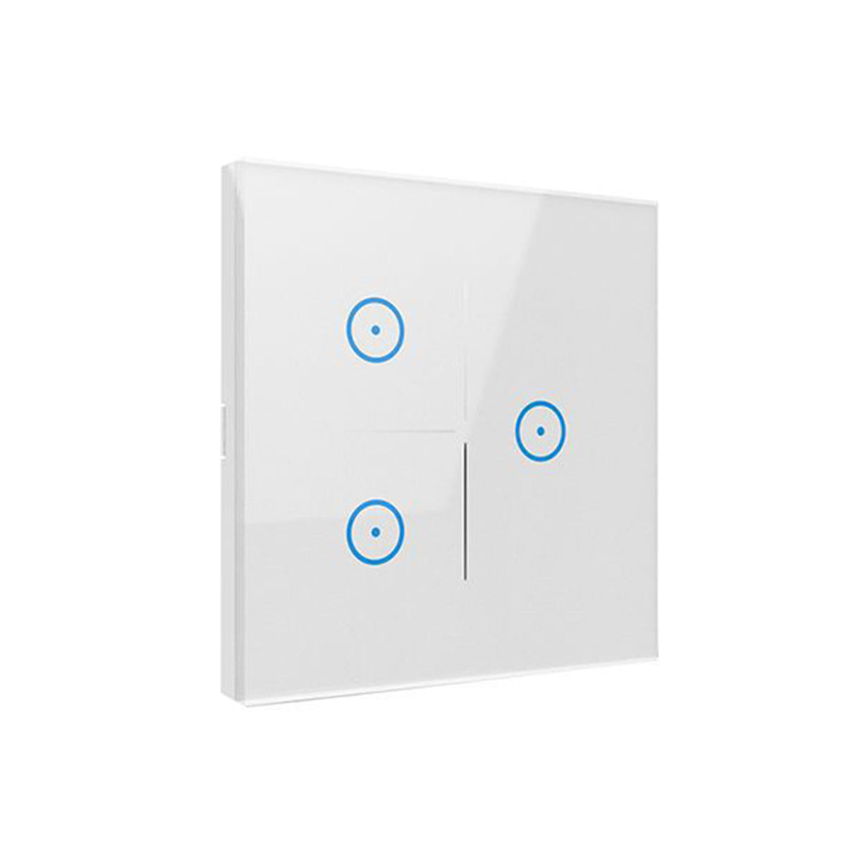 1/2/3 Gang Smart Home Wifi Touch Light Wall Switch Panel For