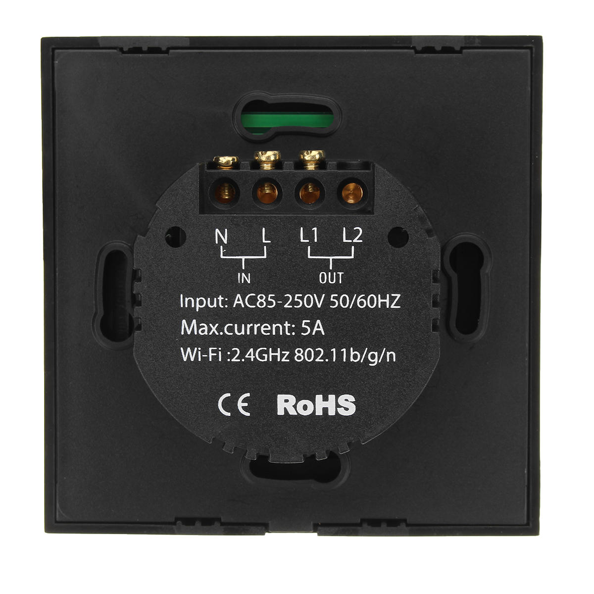 1/2/3/4gang Wifi Smart Wall Light Remote Touch Switch Panel