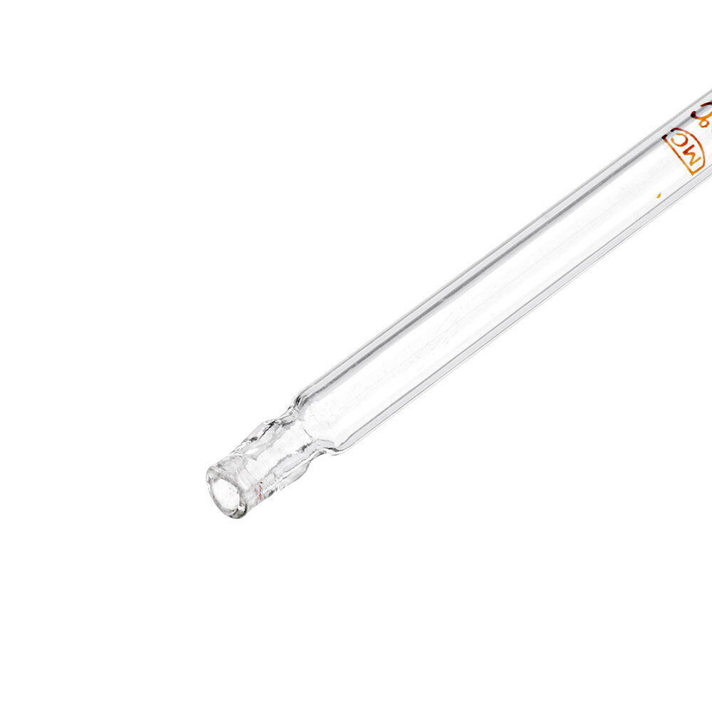 1/2/3/5/10ml Glass Short Pipette With Scale Lab Glassware