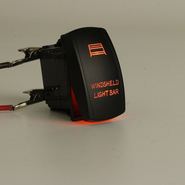 12v 20a 5 Pin Winshield Switch On/off Led Rocker Light Laser