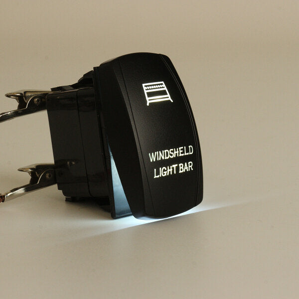 12v 20a 5 Pin Winshield Switch On/off Led Rocker Light Laser