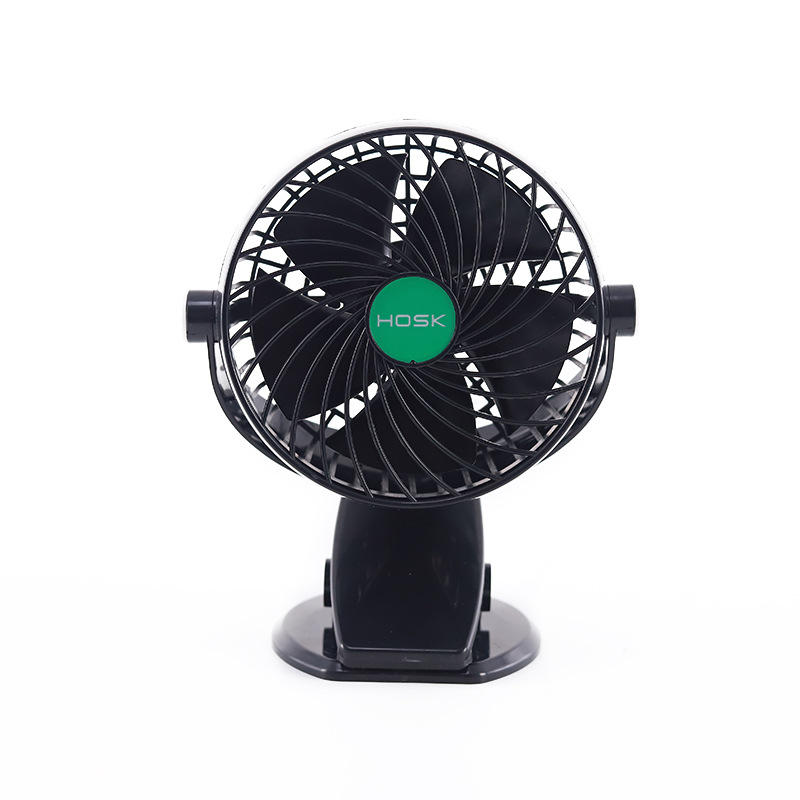 12v 24v 6 Inch 5 Blades Gm Big Truck Car Fan Single Double