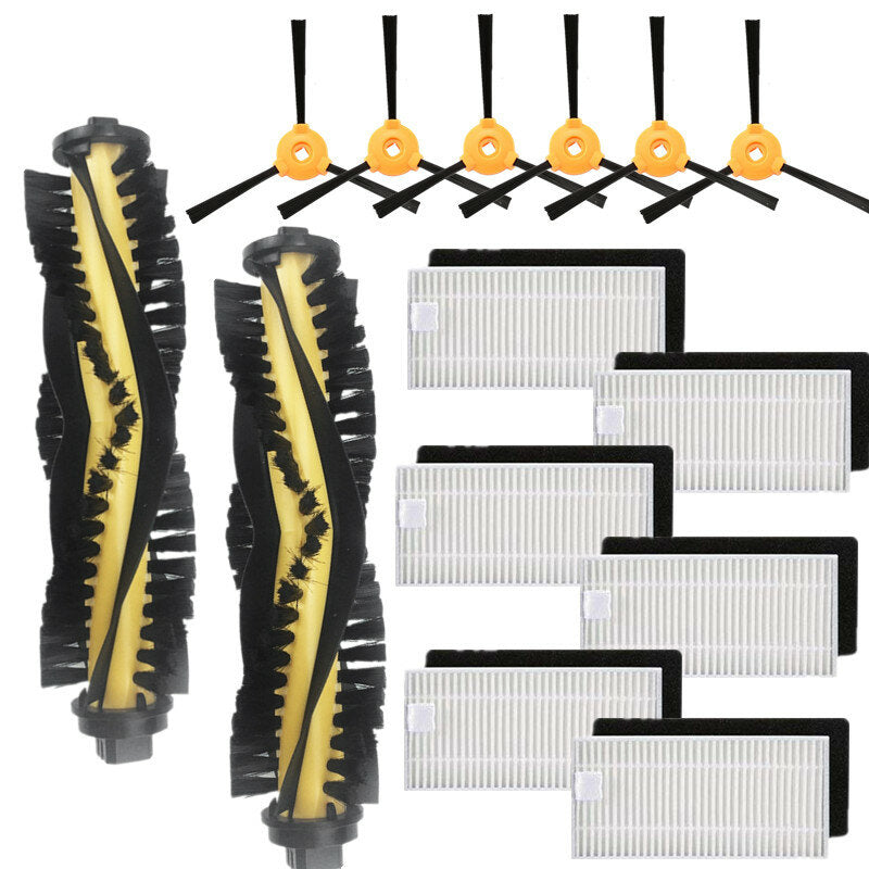 14pcs Replacements For Ecovacsdeebot N79 N79s Vacuum Cleaner