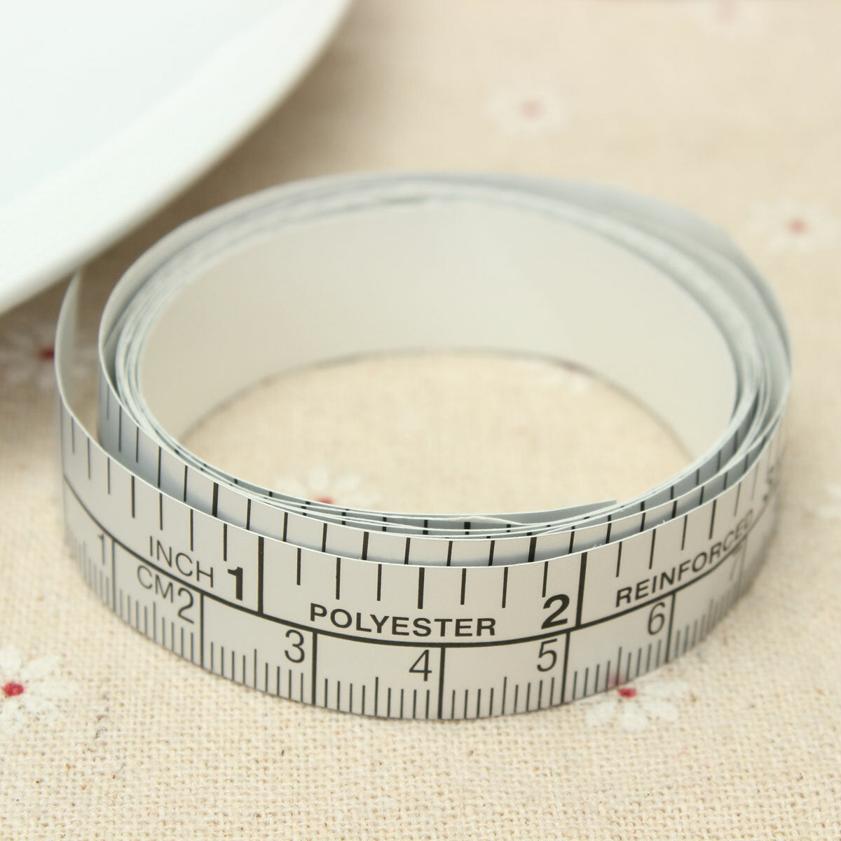 150cm Vinyl Silver Self Adhesive Measuring Tape Ruler