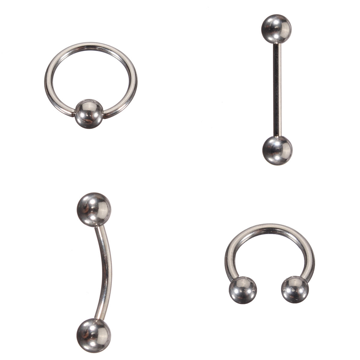 15/20pcs Professional Ear Nose Lips Navel Jewelry Body