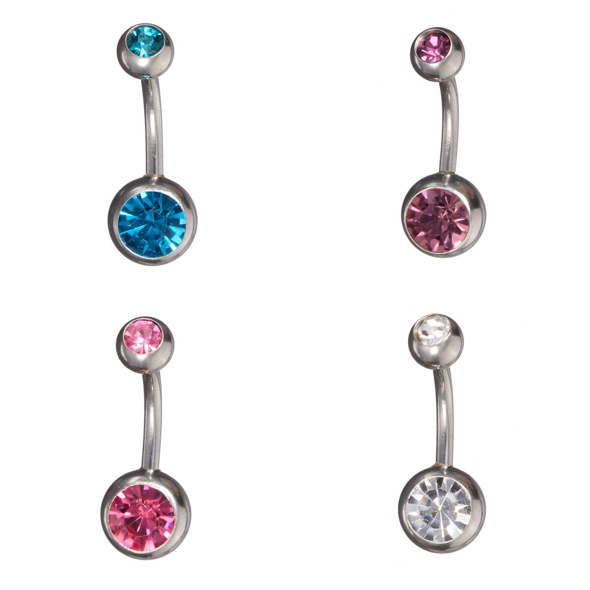 15/20pcs Professional Ear Nose Lips Navel Jewelry Body