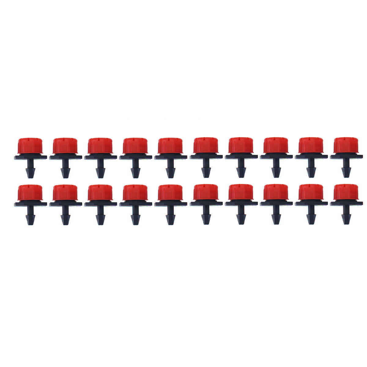 15/25m Adjustable Water Flow Irrigation Drippers Nozzle Barb