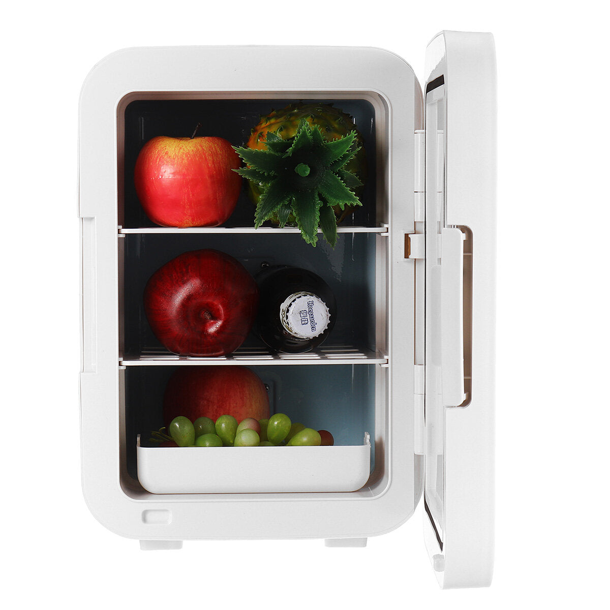 15l Car Home Auto Refrigerator Dual Core Freeze Heating Food
