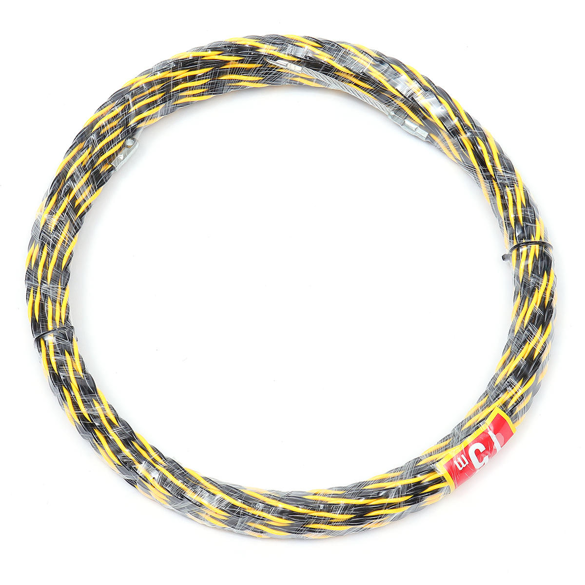 15m 5mm Spiral Cable Puller Conduit Snake Rodder Fish Tape