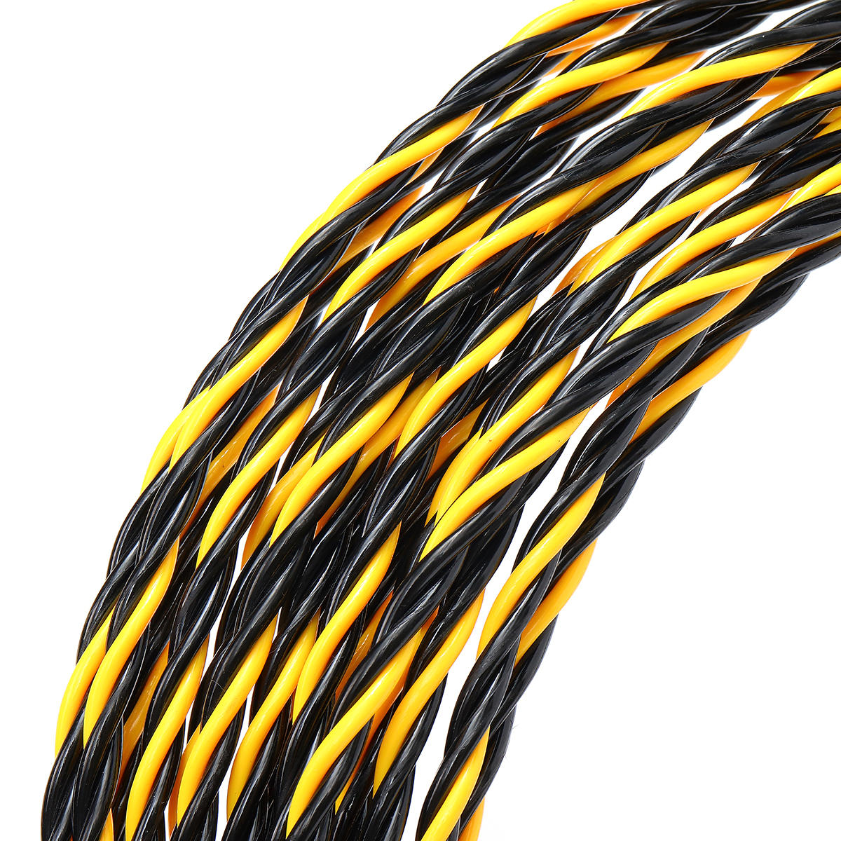15m 5mm Spiral Cable Puller Conduit Snake Rodder Fish Tape