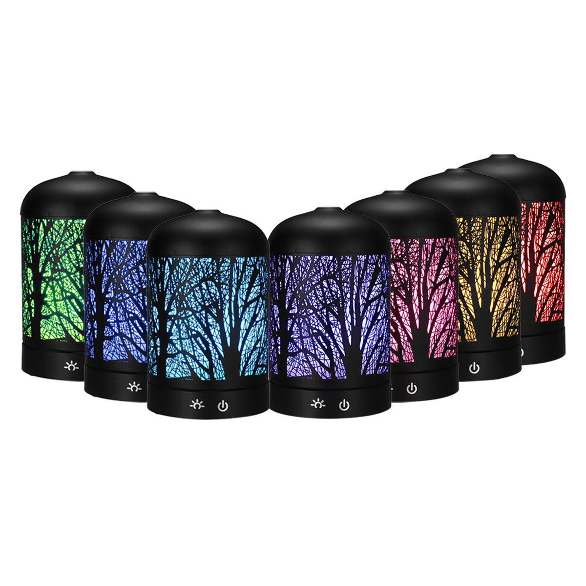 160ml Iron Art Humidifier Quiet Air Aroma Essential Oil
