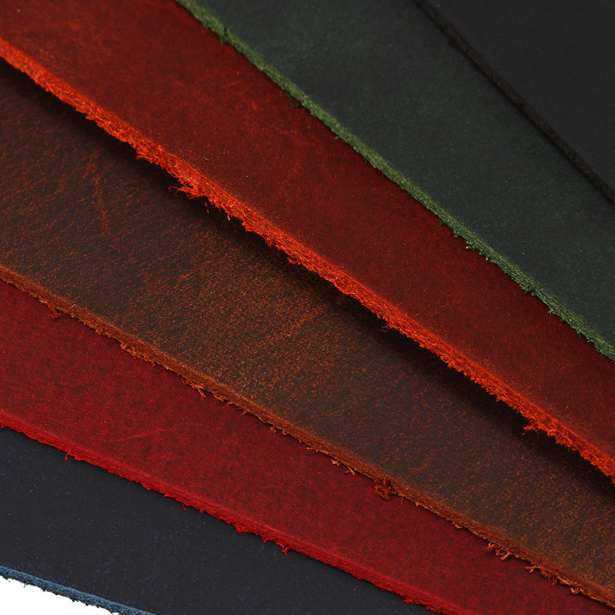 175*225mm Vintage 1.8-2mm Thick Hide Cowhide Leather For
