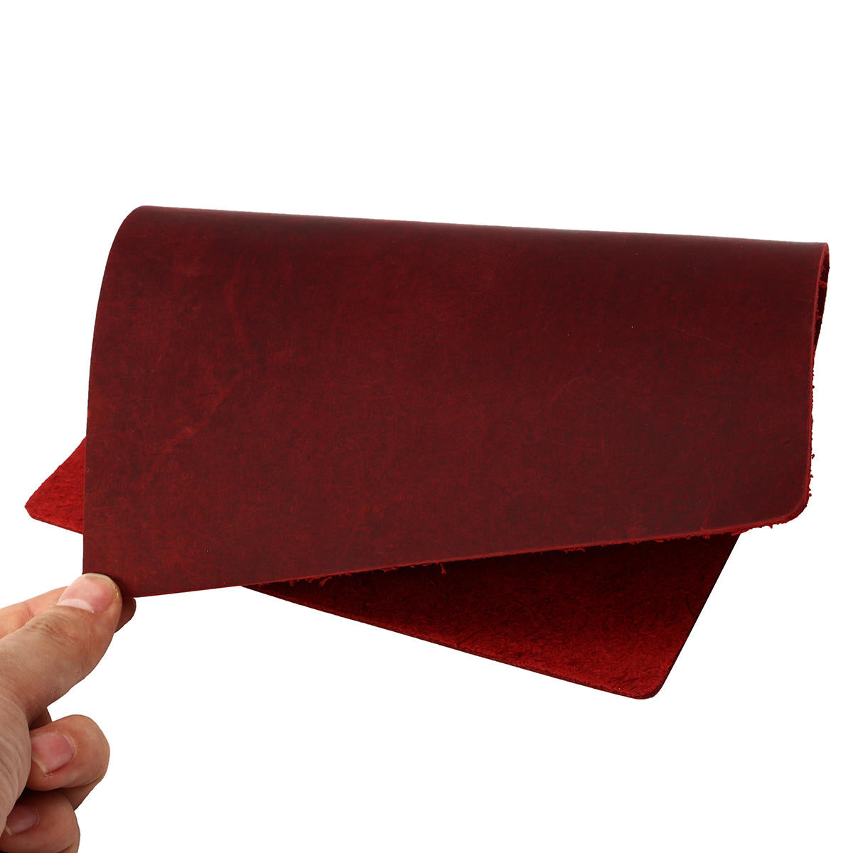 175*225mm Vintage 1.8-2mm Thick Hide Cowhide Leather For