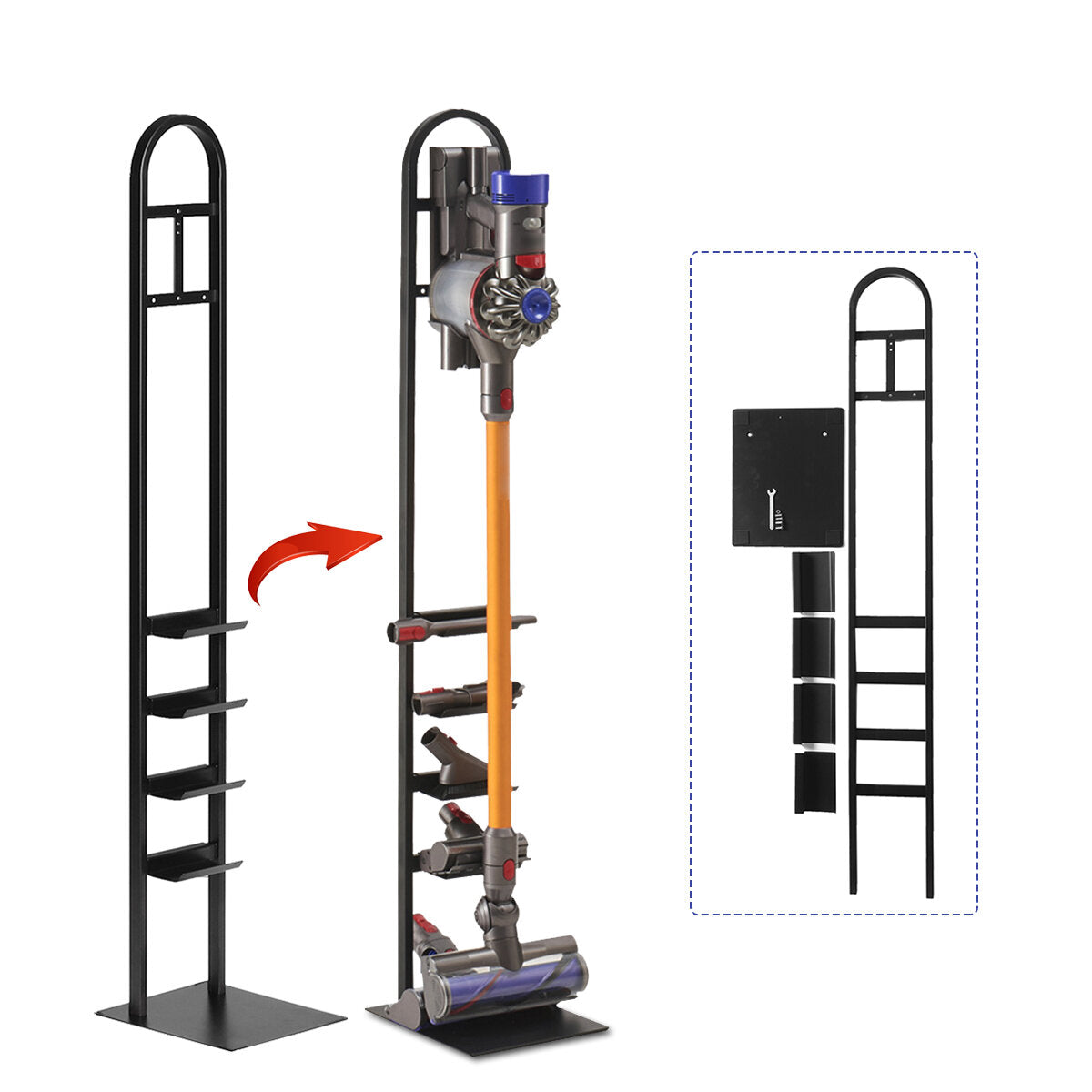 1pcs Storage Bracket Accessories For Dyson V6 V7 V8 V10 V11