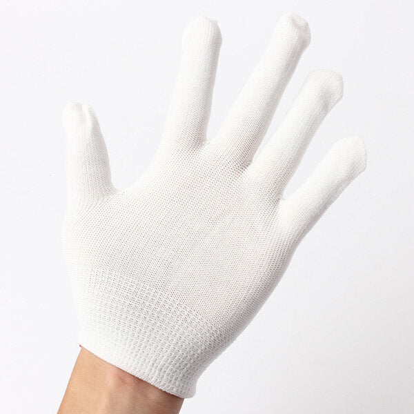 2 Pairs Anti Static Nylon Work Glove Grip Durable Knit