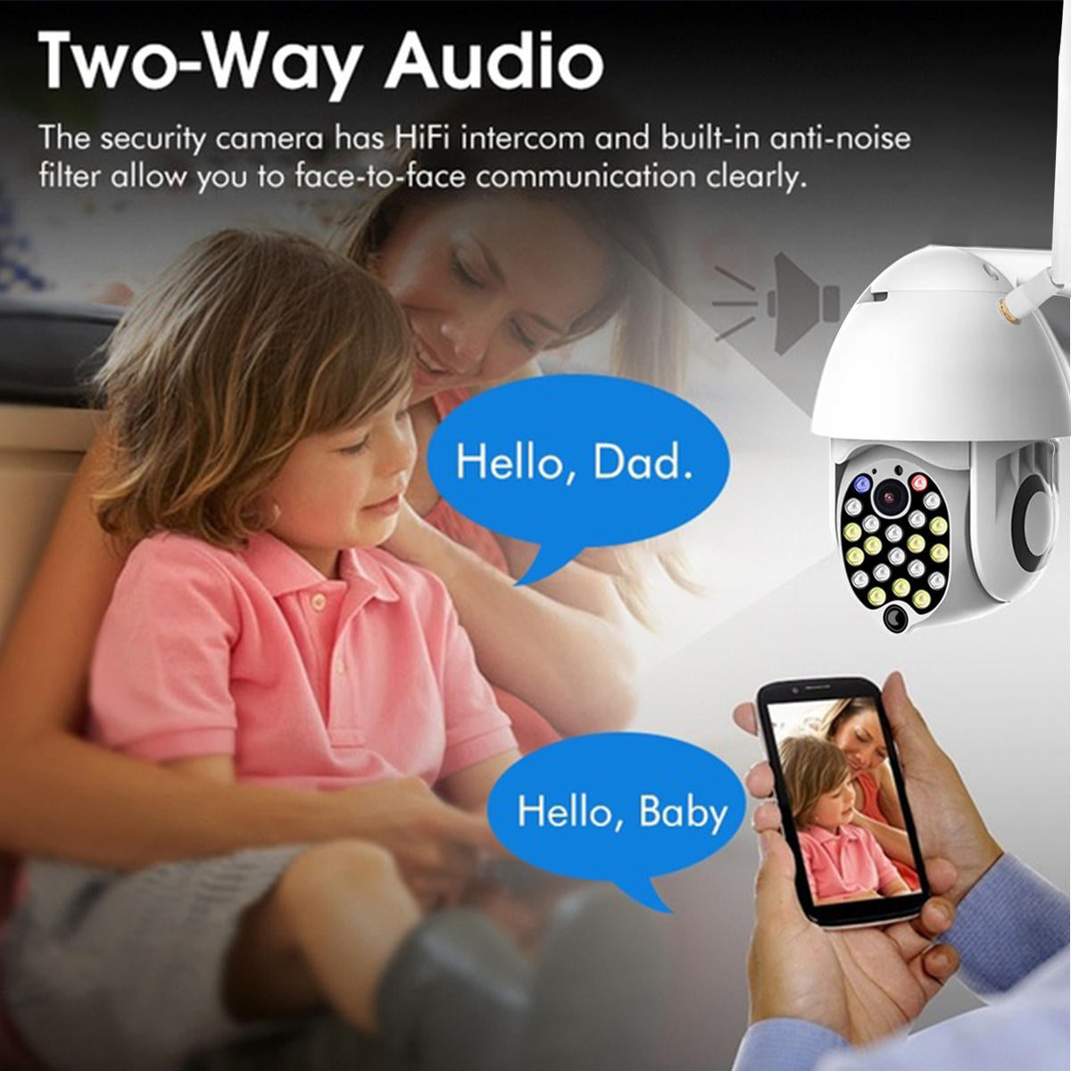 21 Globe Machine Ip Camera Metal Double Shell 1080p 2mp