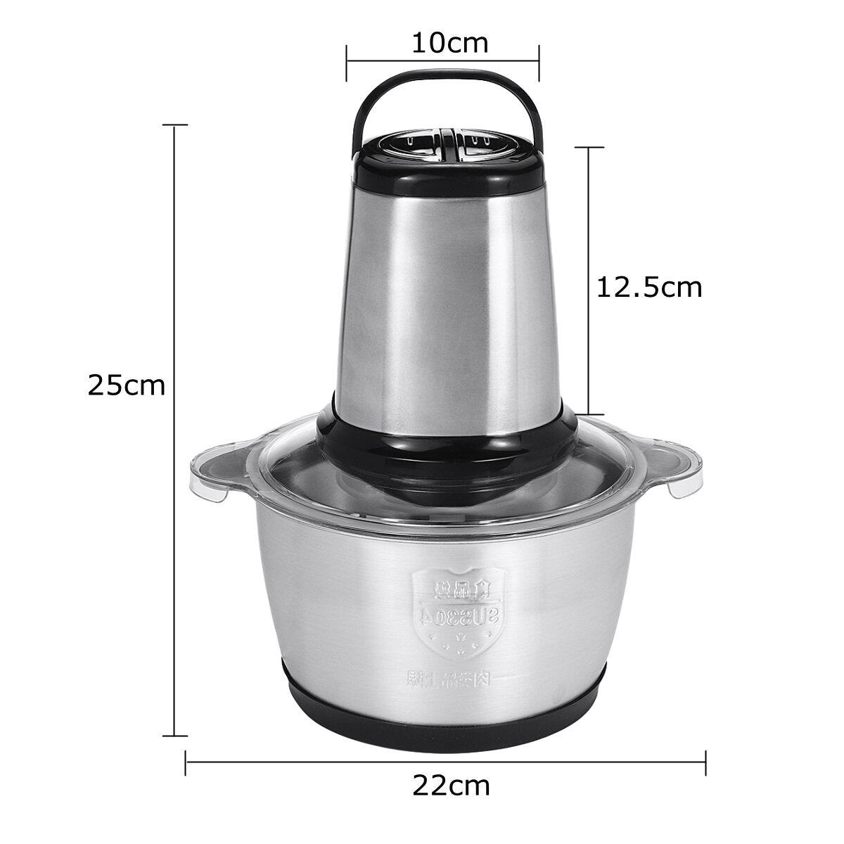 220v Electric Blender Food Chopper Meat Grinder 500w