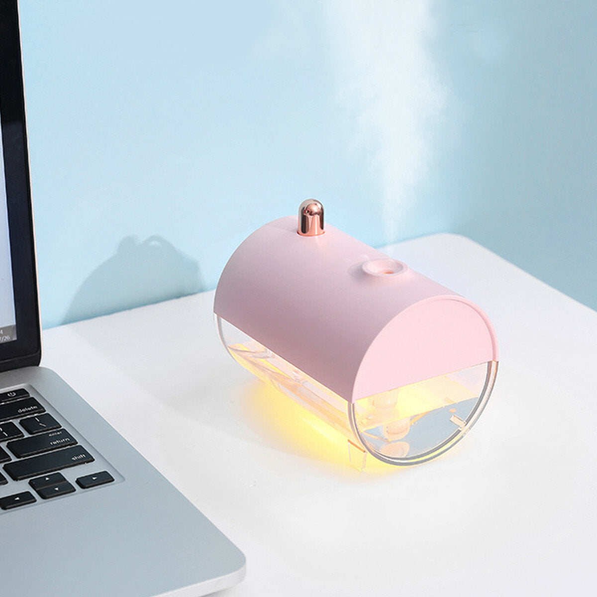 250ml Ultrasonic Air Humidifier Led Lamp Diffuser Purifier