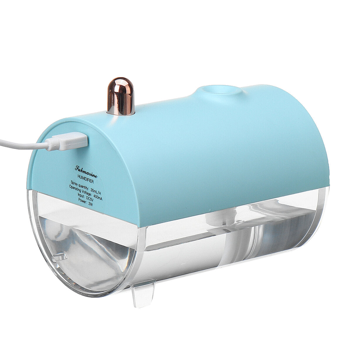 250ml Ultrasonic Air Humidifier Led Lamp Diffuser Purifier