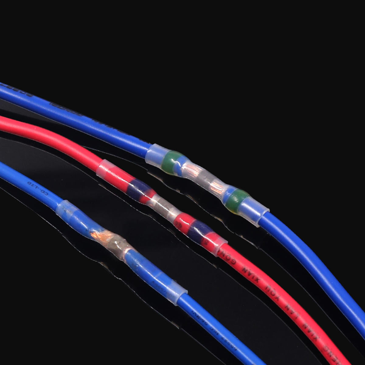 260pcs Sleeve Heat Shrink Tube Butt Waterproof Wire Splice