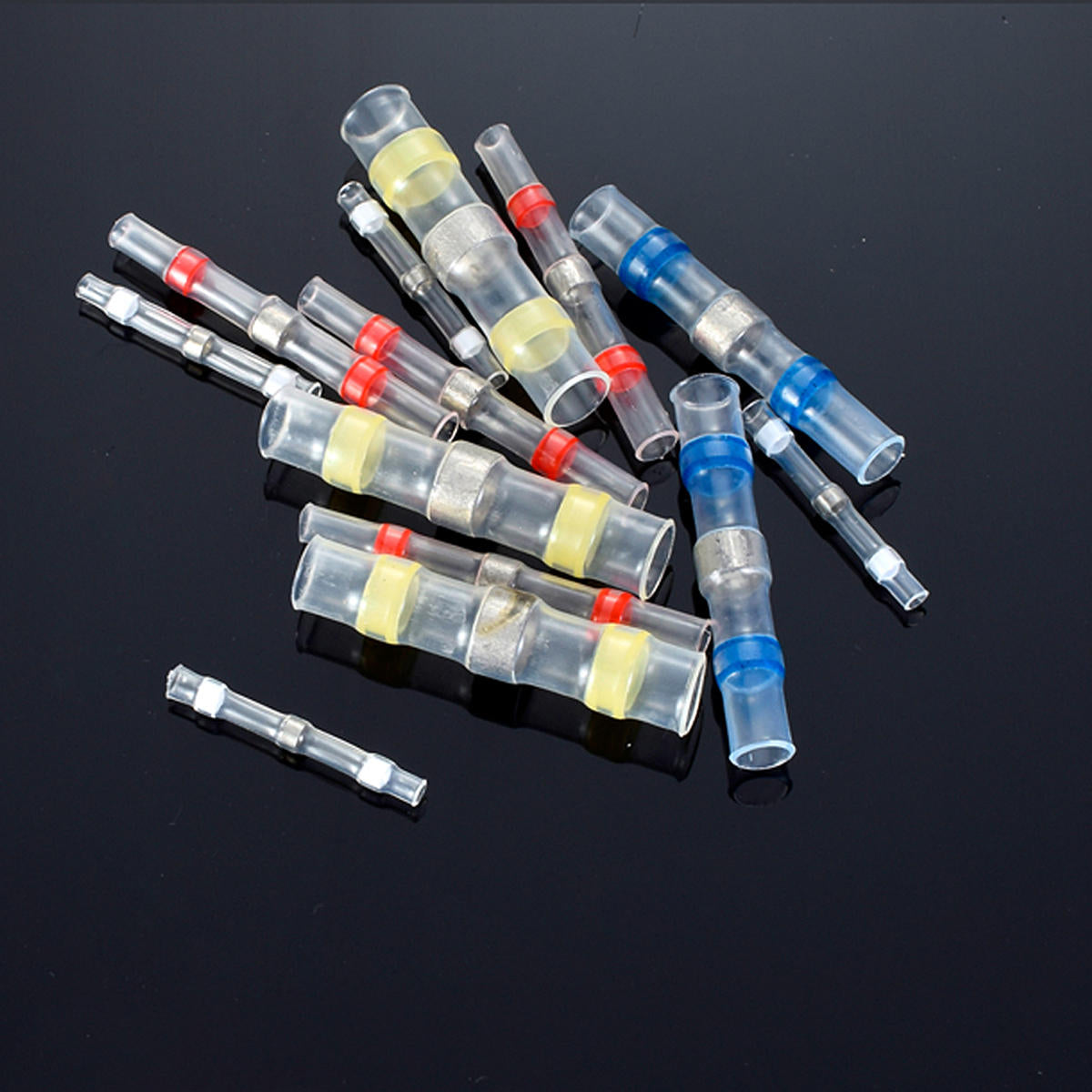 260pcs Sleeve Heat Shrink Tube Butt Waterproof Wire Splice